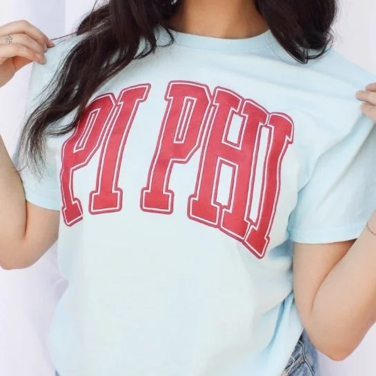 Varsity Arch Puff Tee