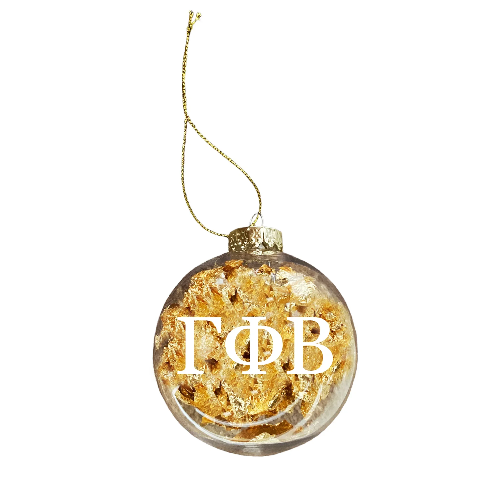 Sorority Gold Ornament