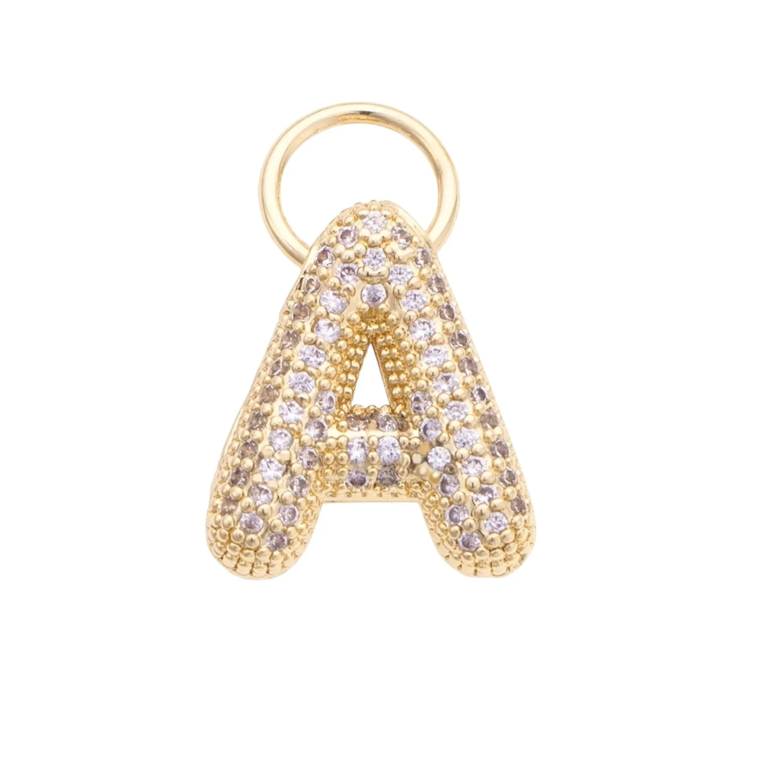 Letters Pave Initial Charms
