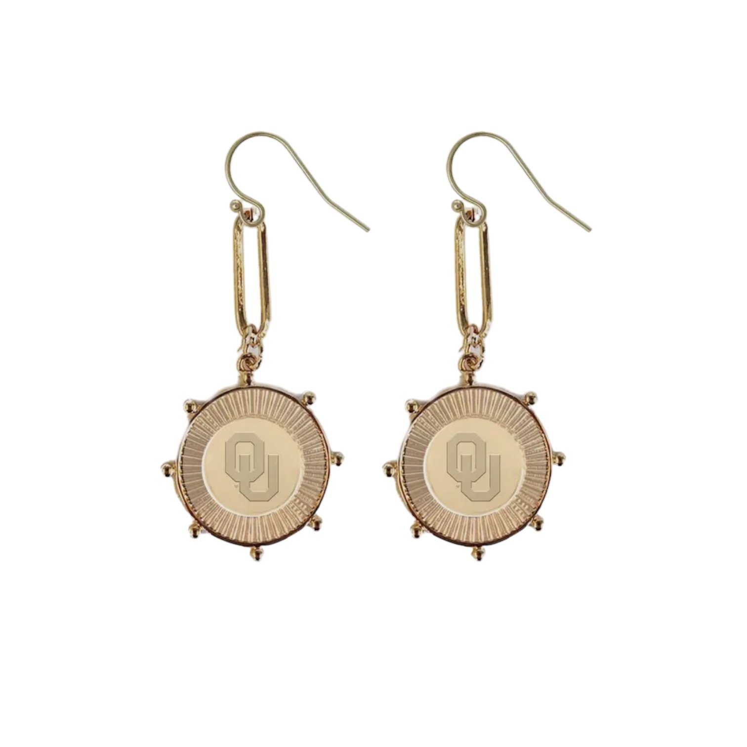Sooners Pixel Earrings
