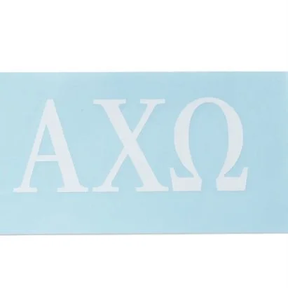 Sorority Car Decal