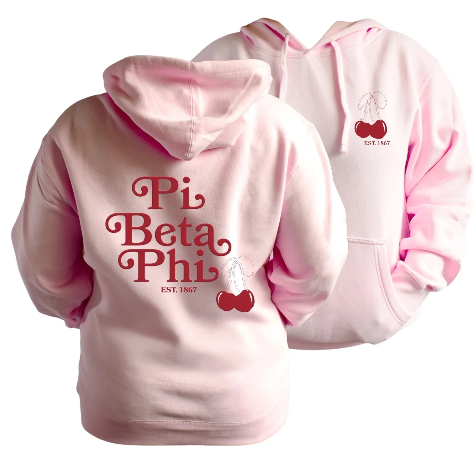 Cherries Hooded Sweatshirt