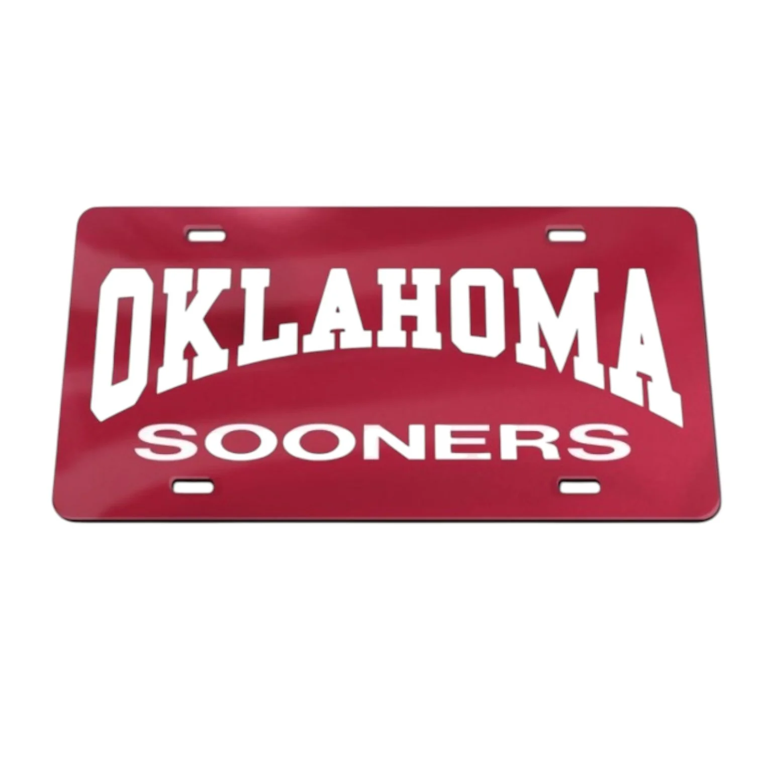 Oklahoma Sooners License Plate