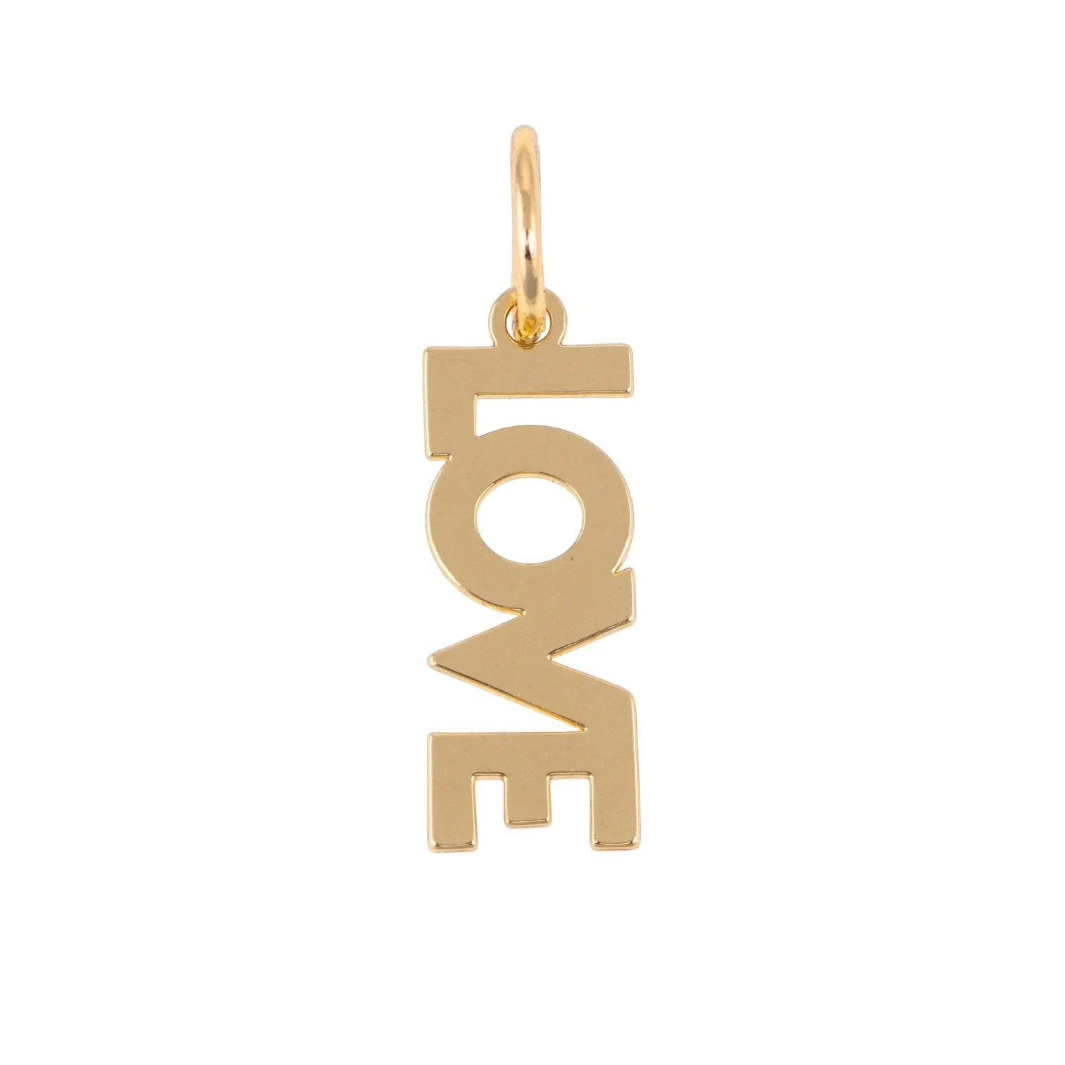 Block “LOVE” Charm
