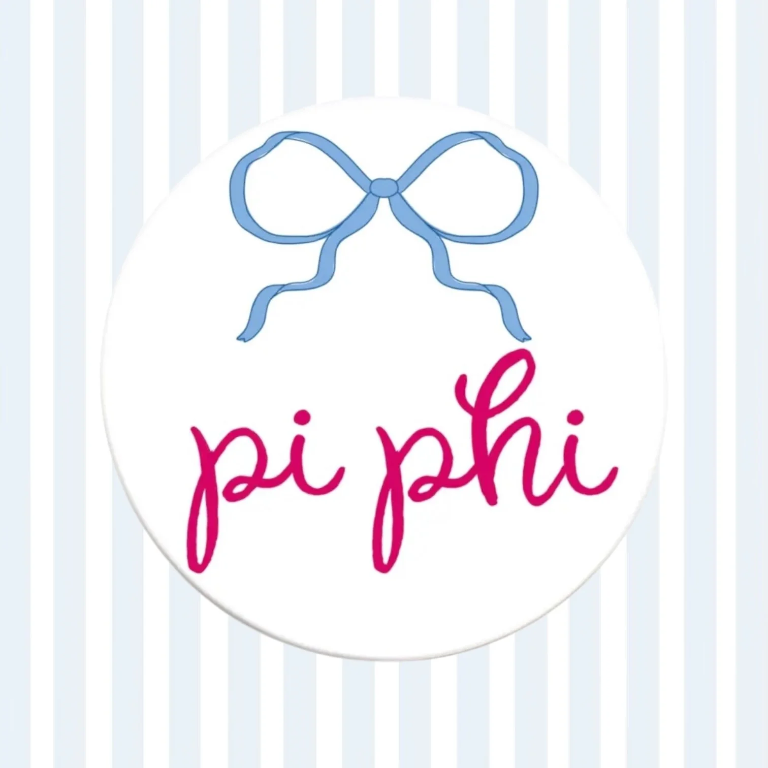 Sorority Bow Buttons