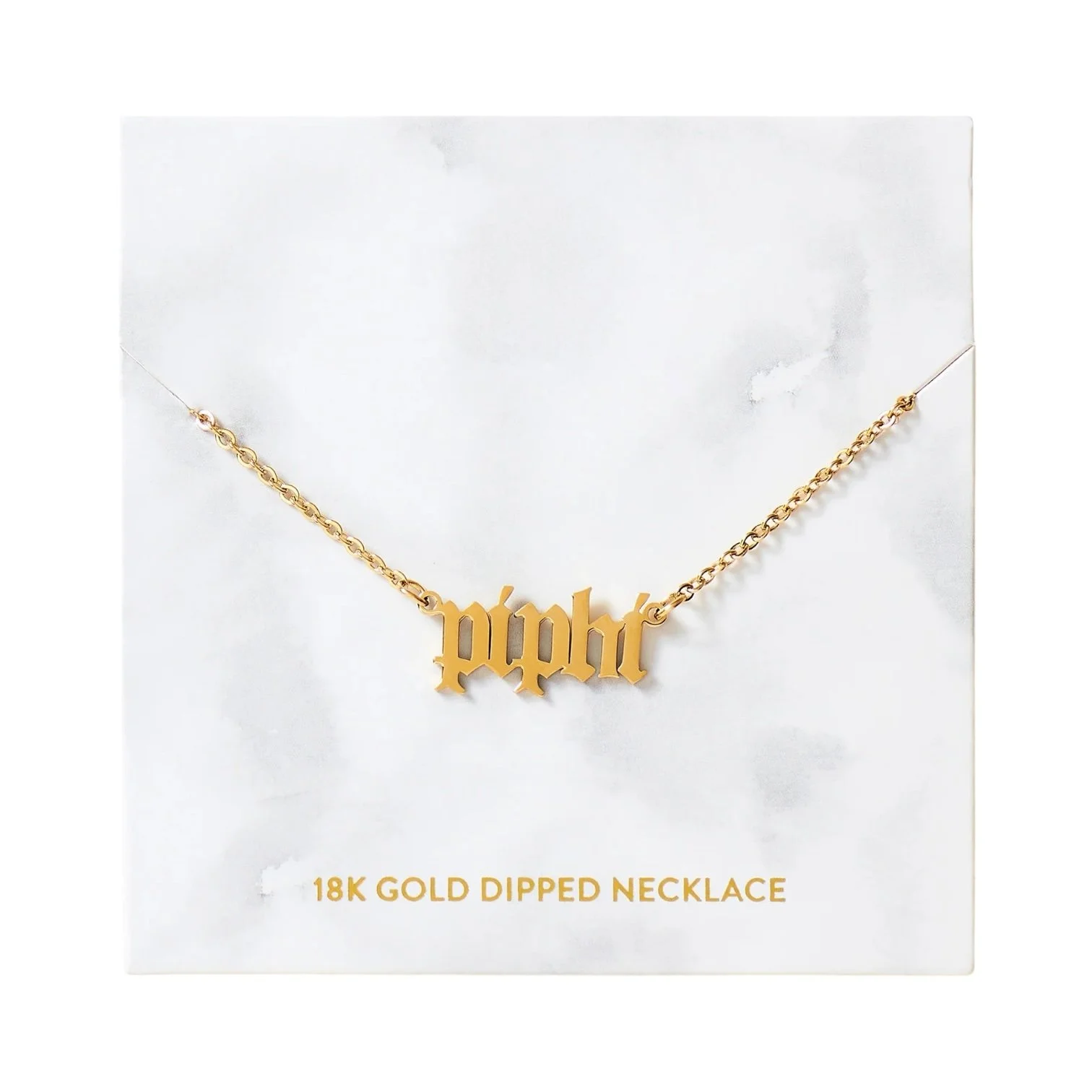 Old English Necklace