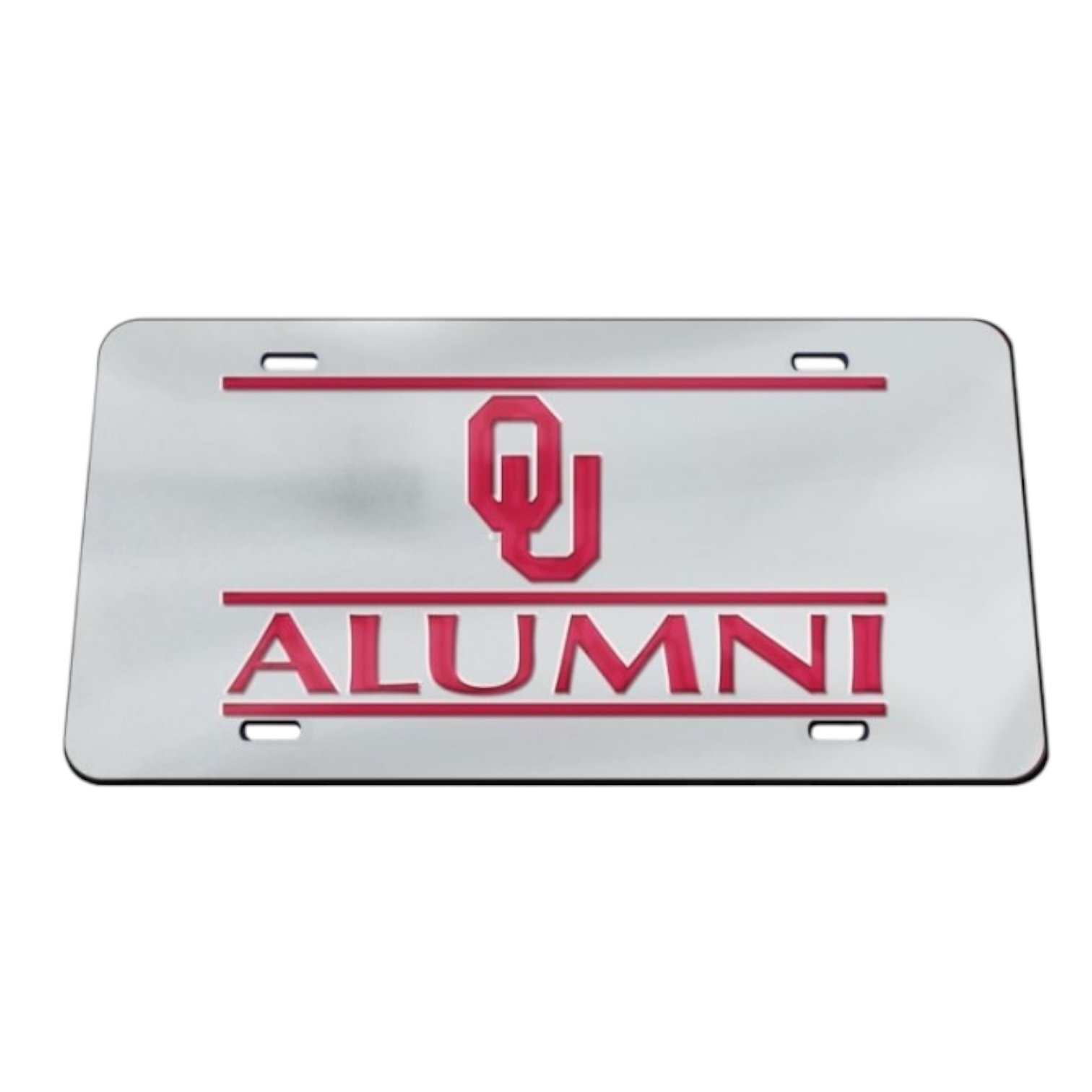 Alumni Silver License Plate