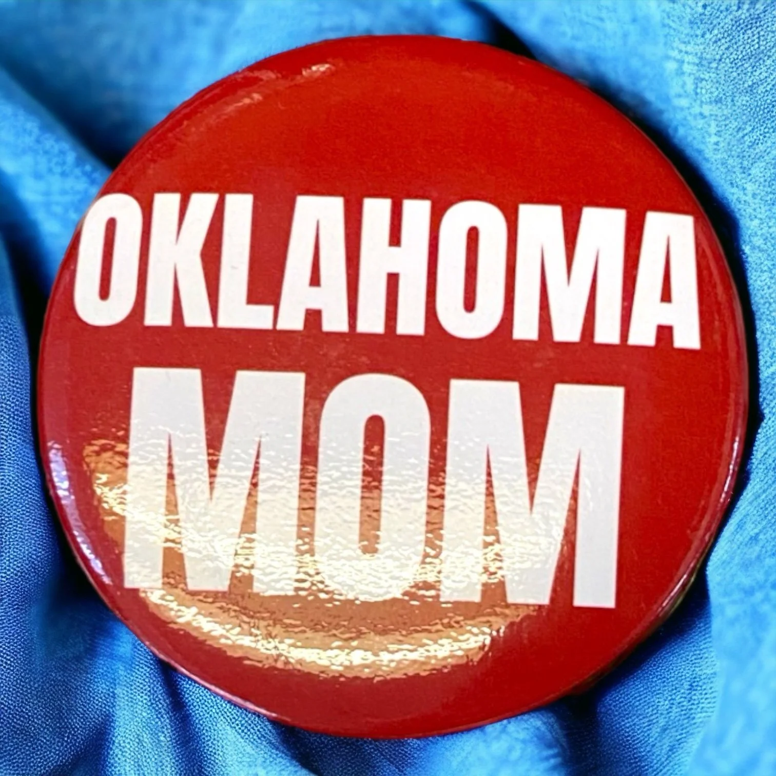 Oklahoma Mom Button