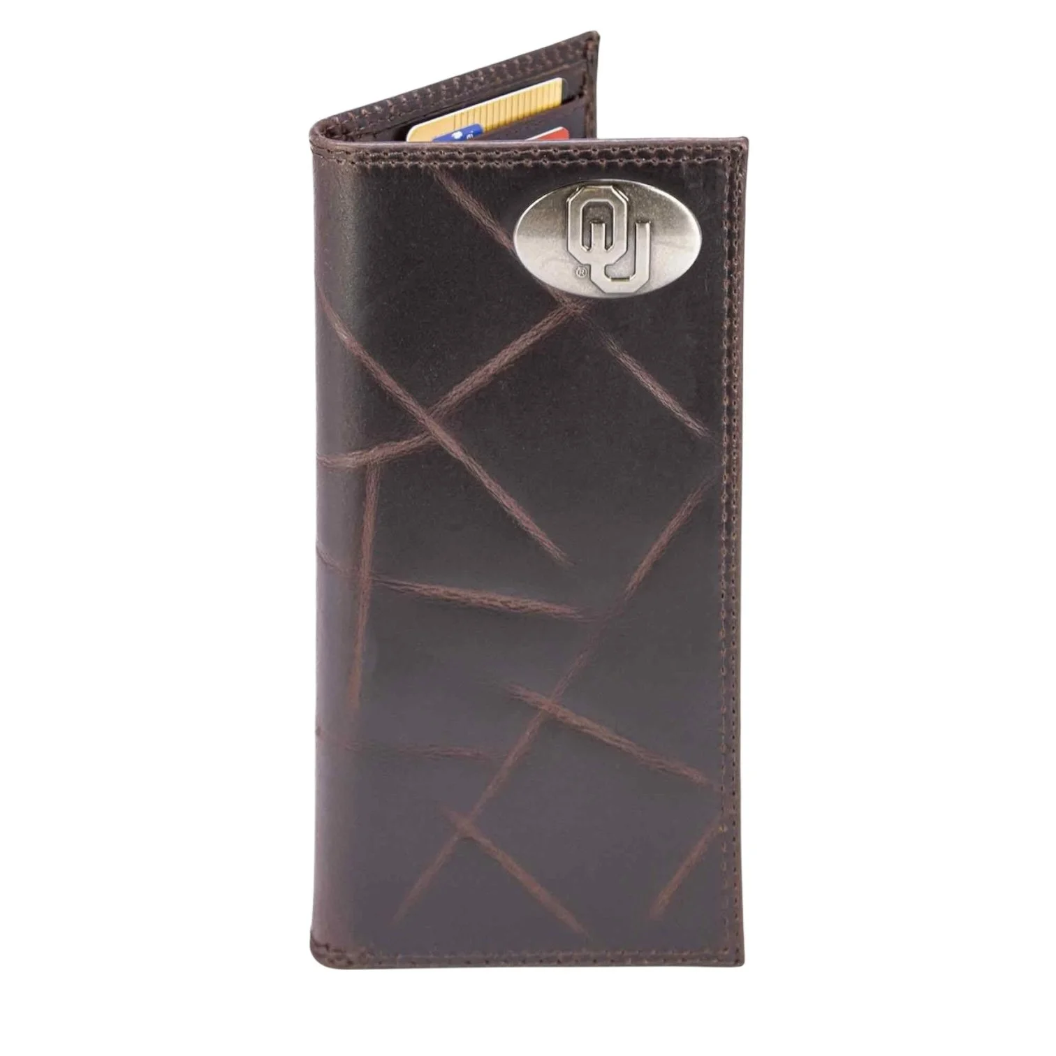 Secretary Wrinkle Brown Wallet