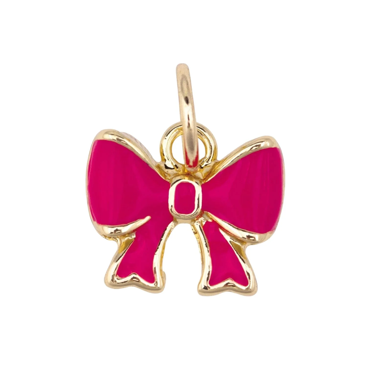 Pink Bow Charm