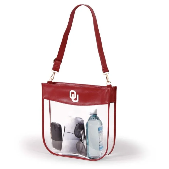 Large Clear Purse with Zipper
