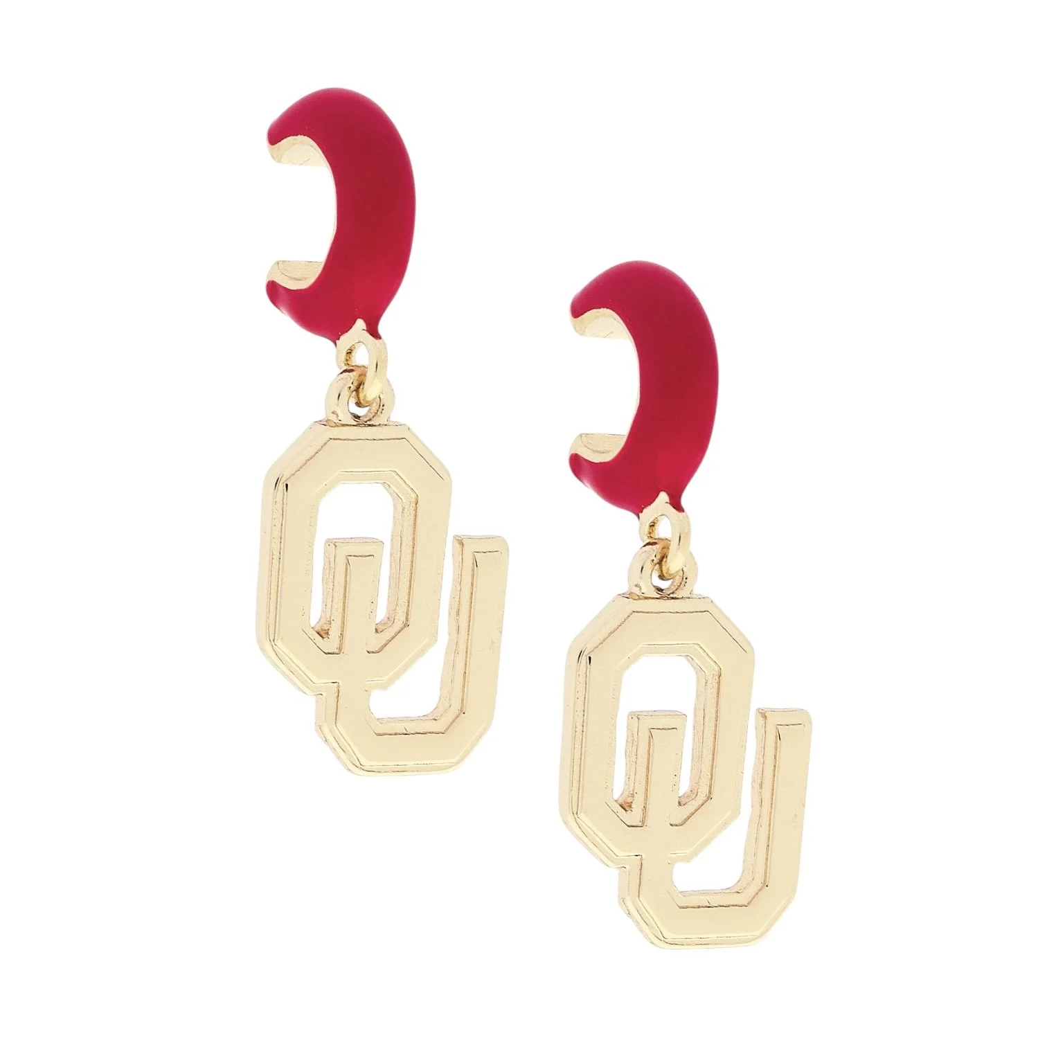 OU Cuddle Earrings