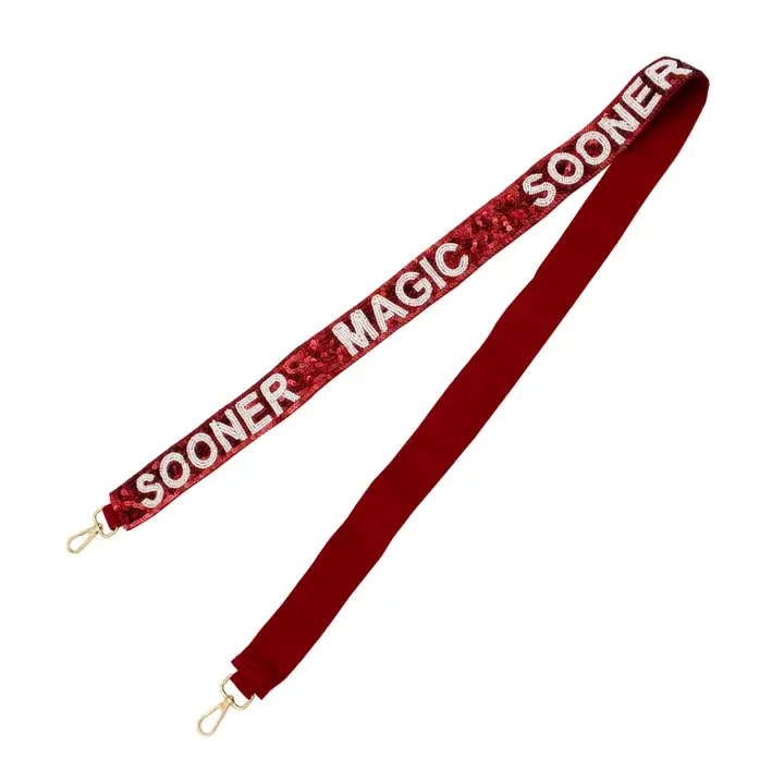 Sooner Magic Sequin Strap