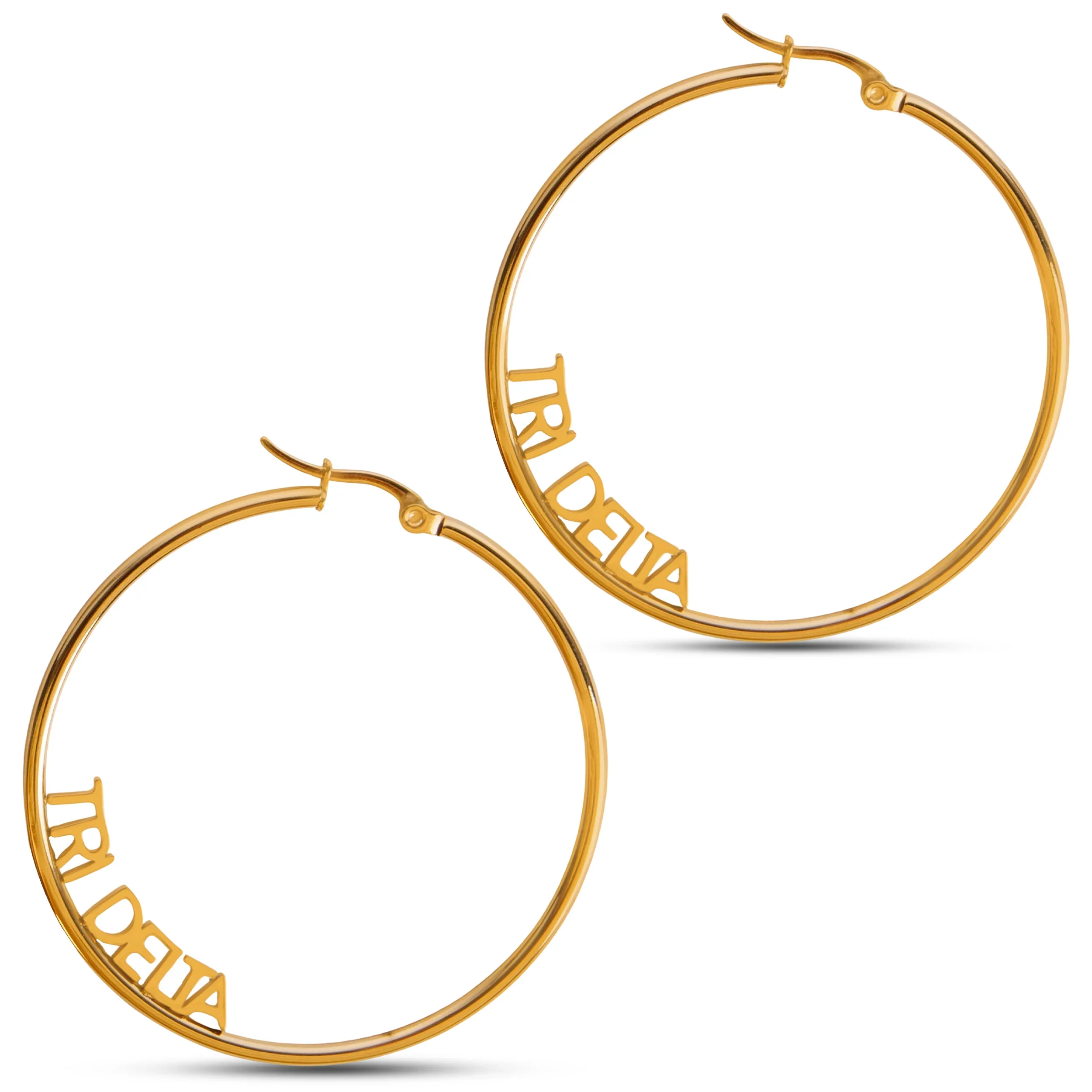 Gold Hoop Earrings