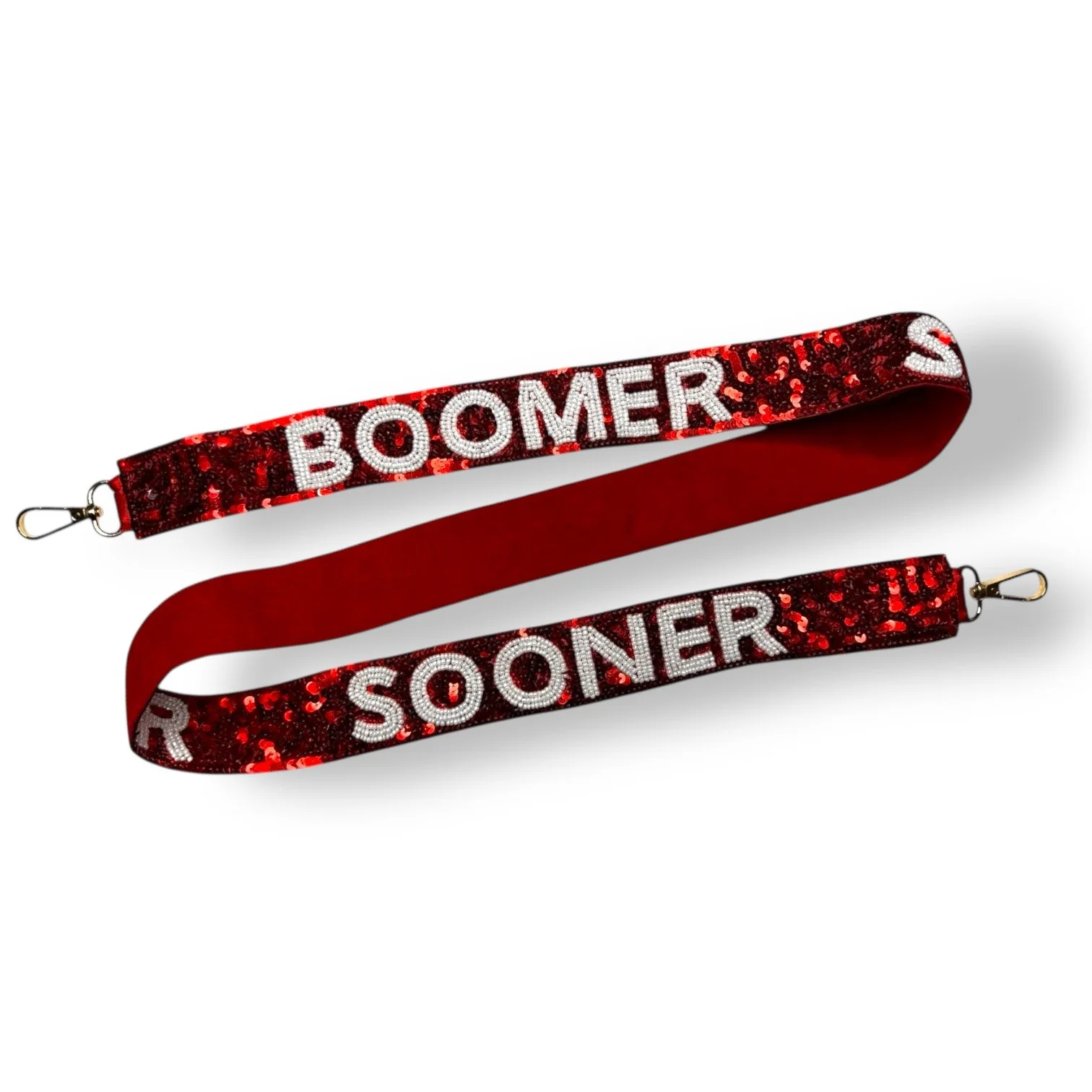 Boomer Sooner Sequin Strap
