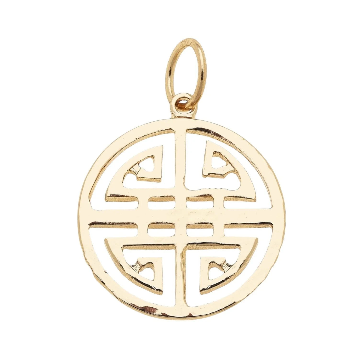 Greek Keys Charm
