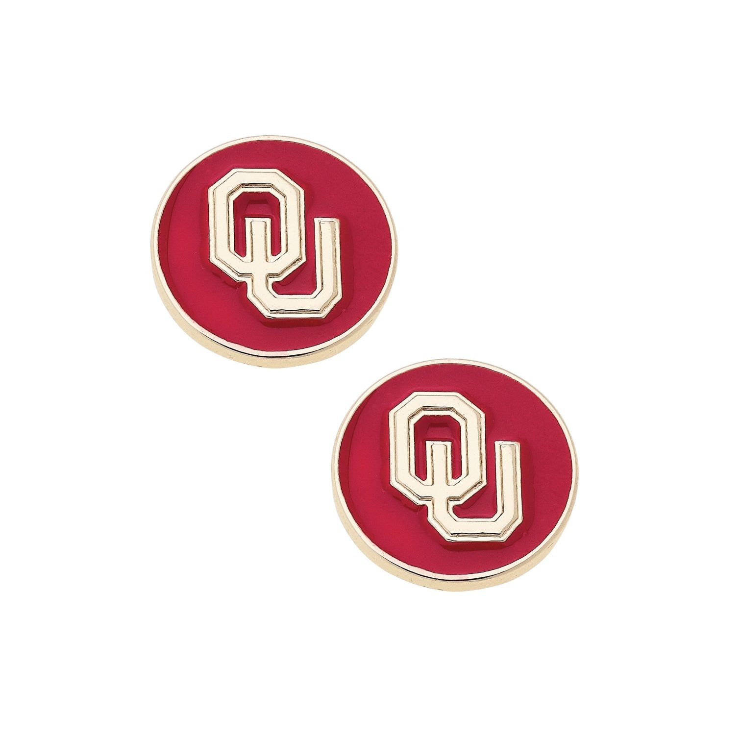Circle Stud Earrings