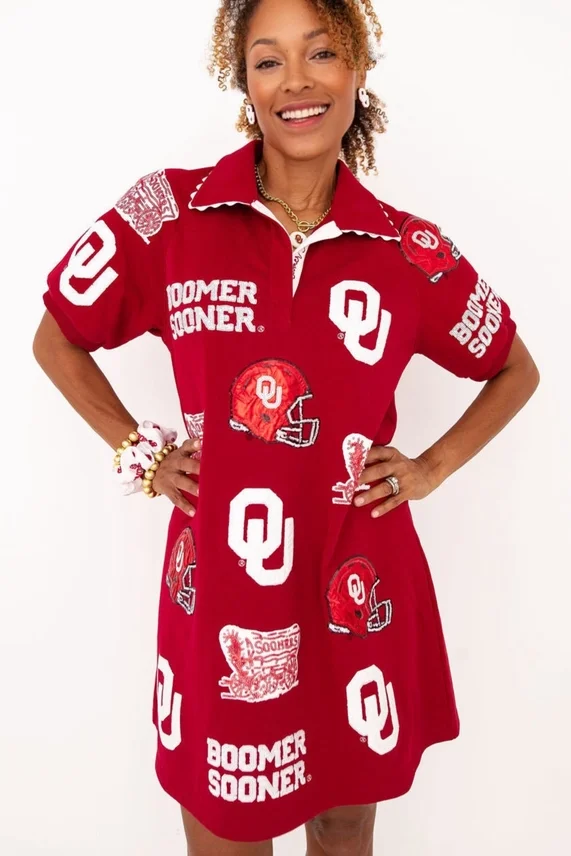 Oklahoma Logo Patch Dress