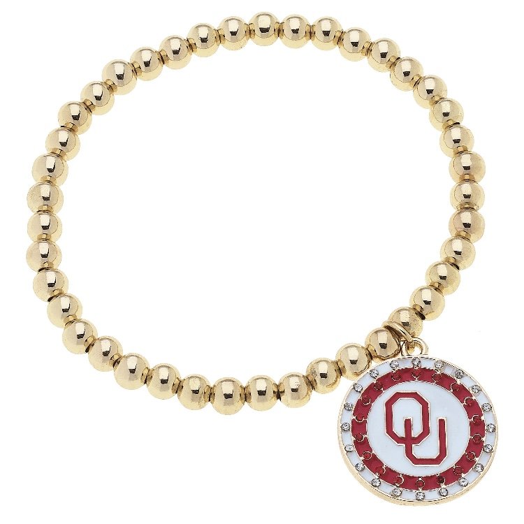 Sooners Pave Bracelet