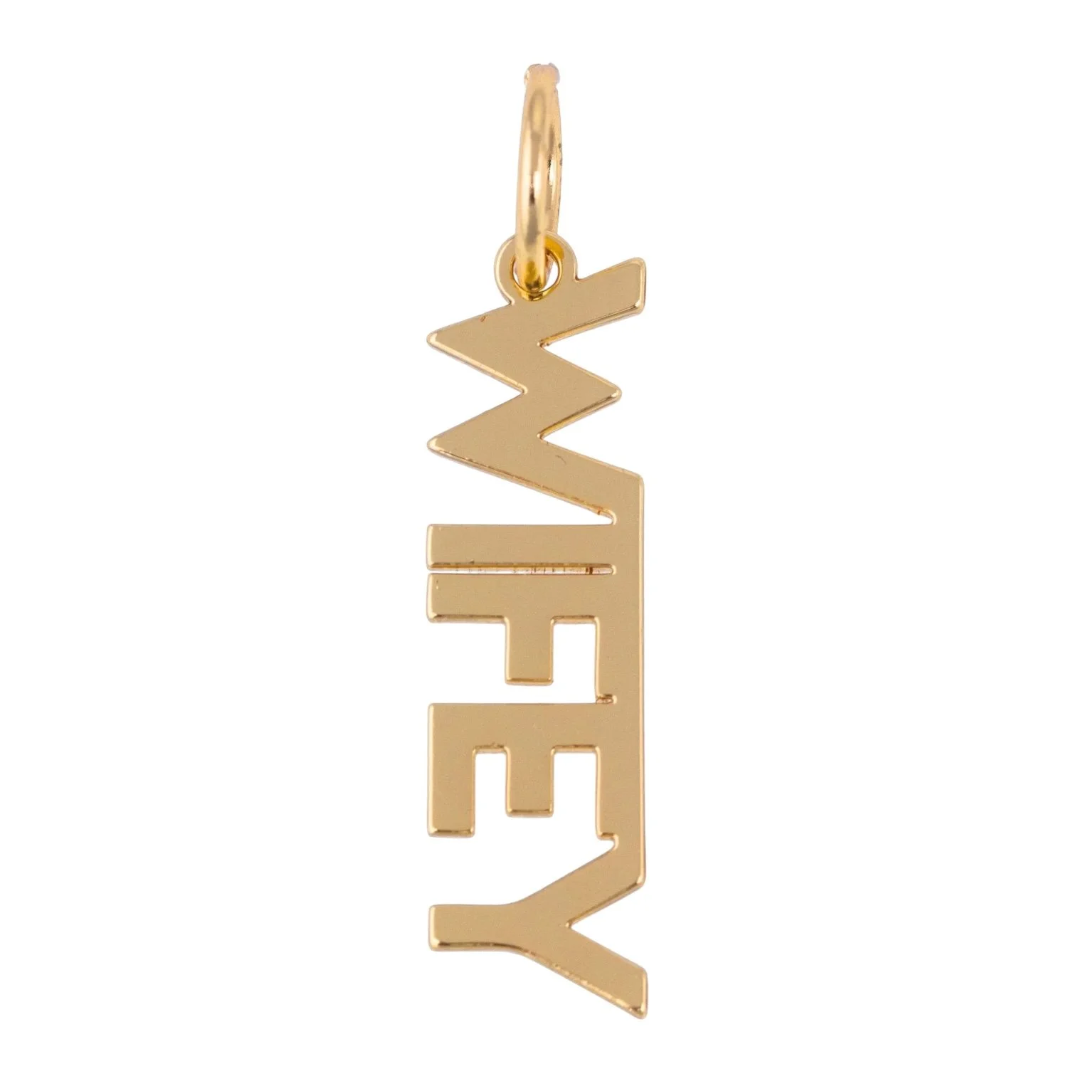 Block “WIFEY” Charm