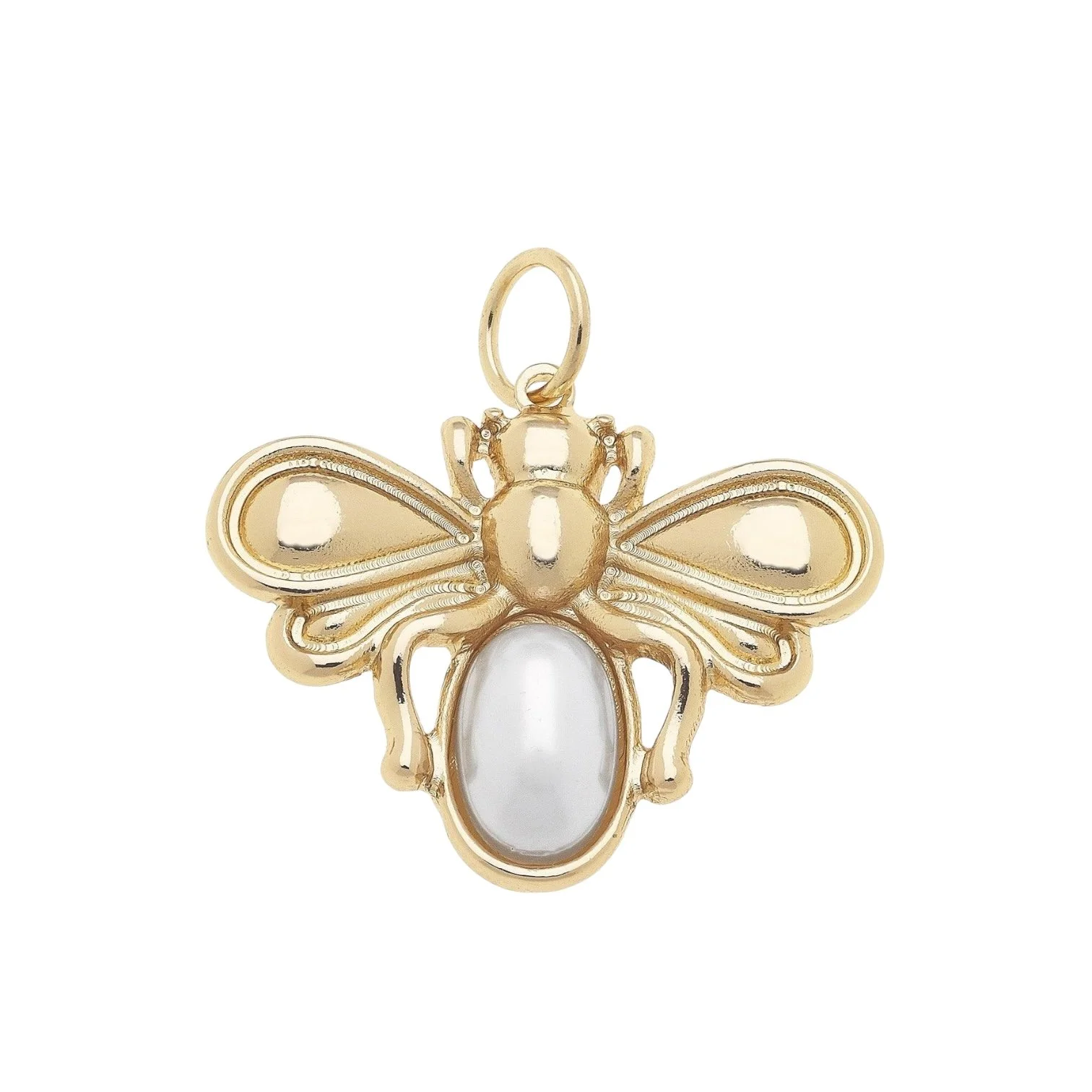Bumblebee Pearl Charm