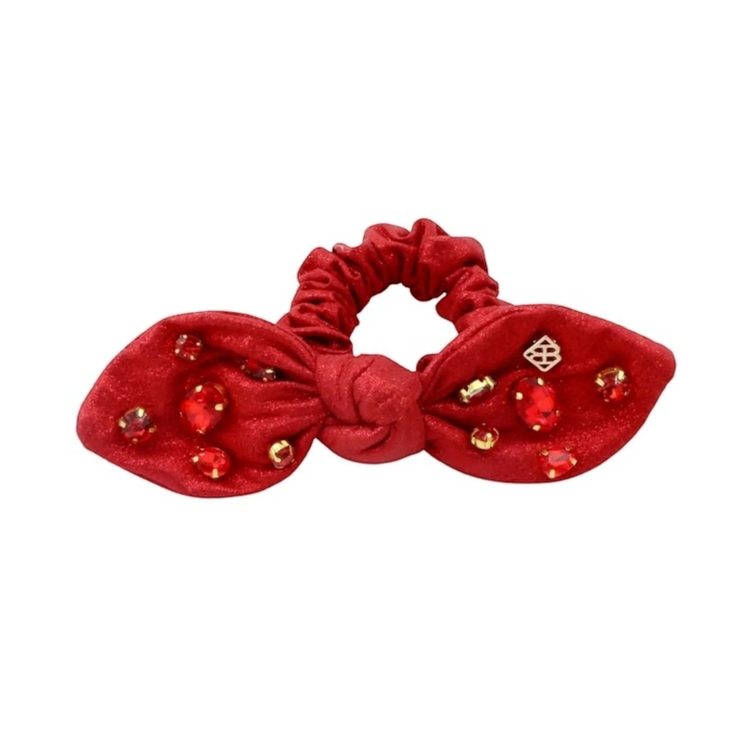 Shimmer Bow Scrunchie