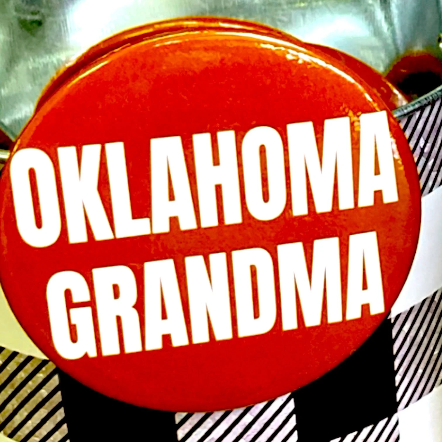 Oklahoma Grandma Button