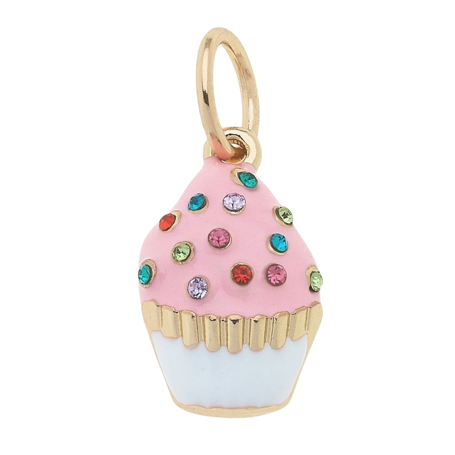 Bejeweled Cupcake Charm