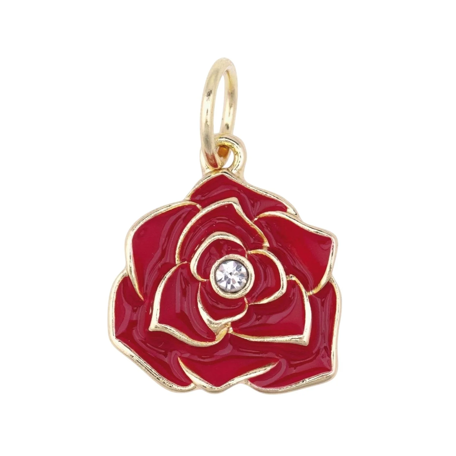 Rose Bud Charm