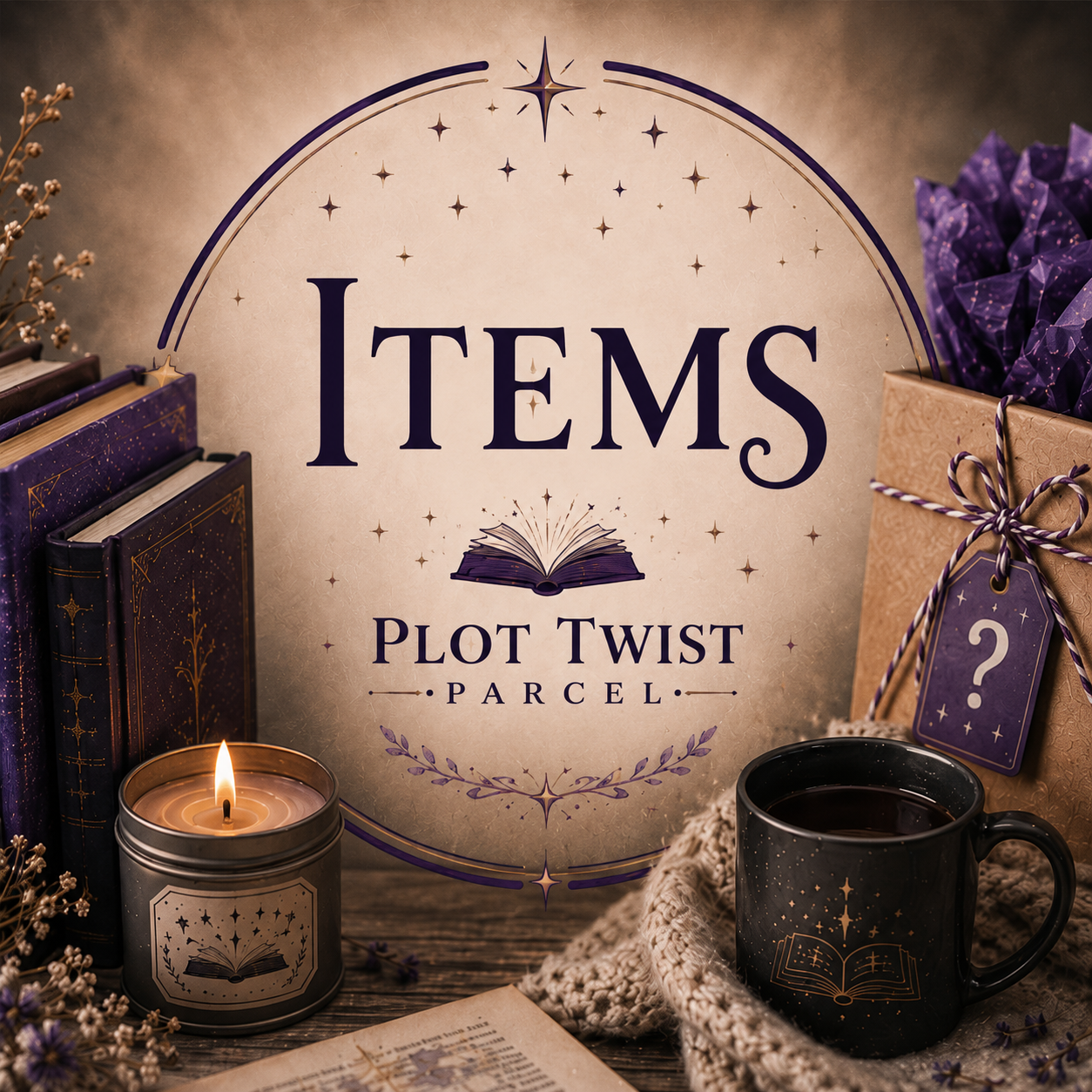 10 Item Bookish Mystery Box