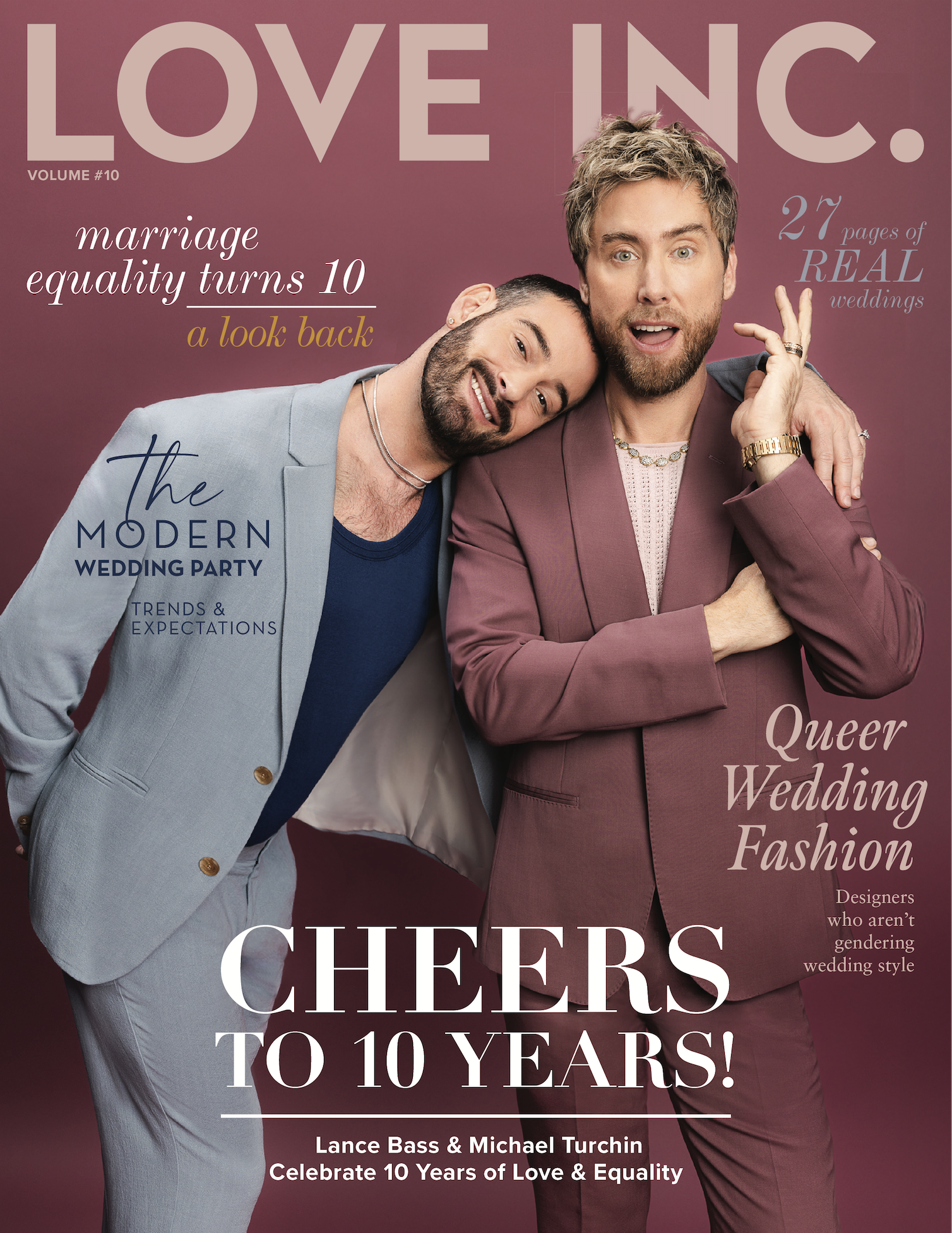 Lance Bass & Michael Turchin - Love Inc. Magazine