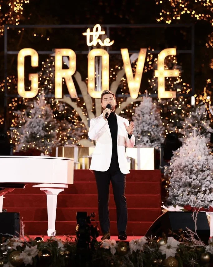 Lance Bass - The Grove Tree Lighting