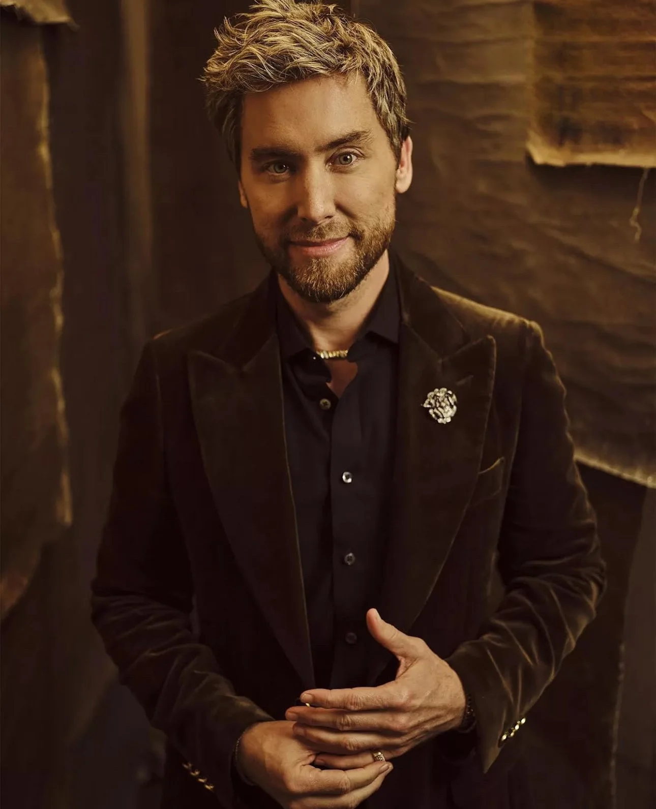 Lance Bass - Elton John Oscar Party 