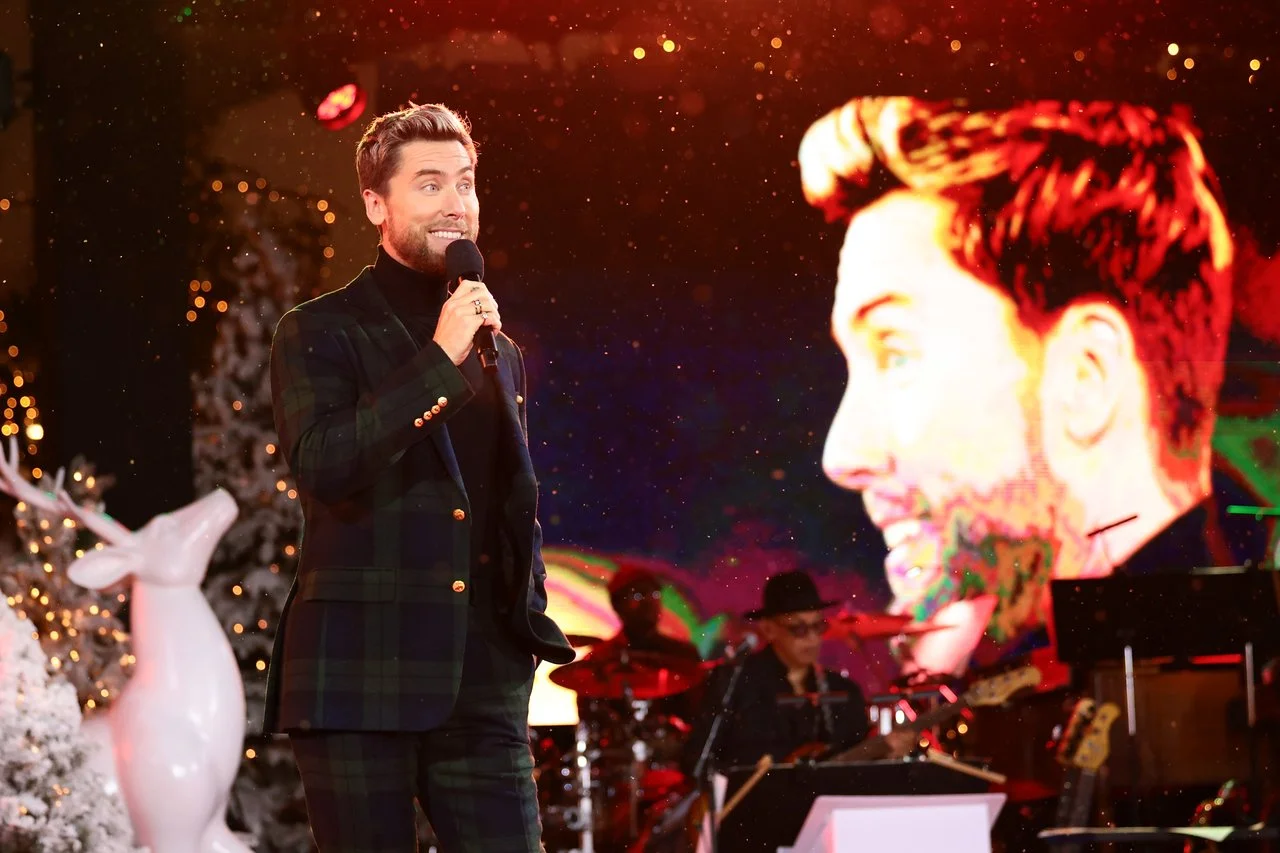 Lance Bass - The Grove Tree Lighting