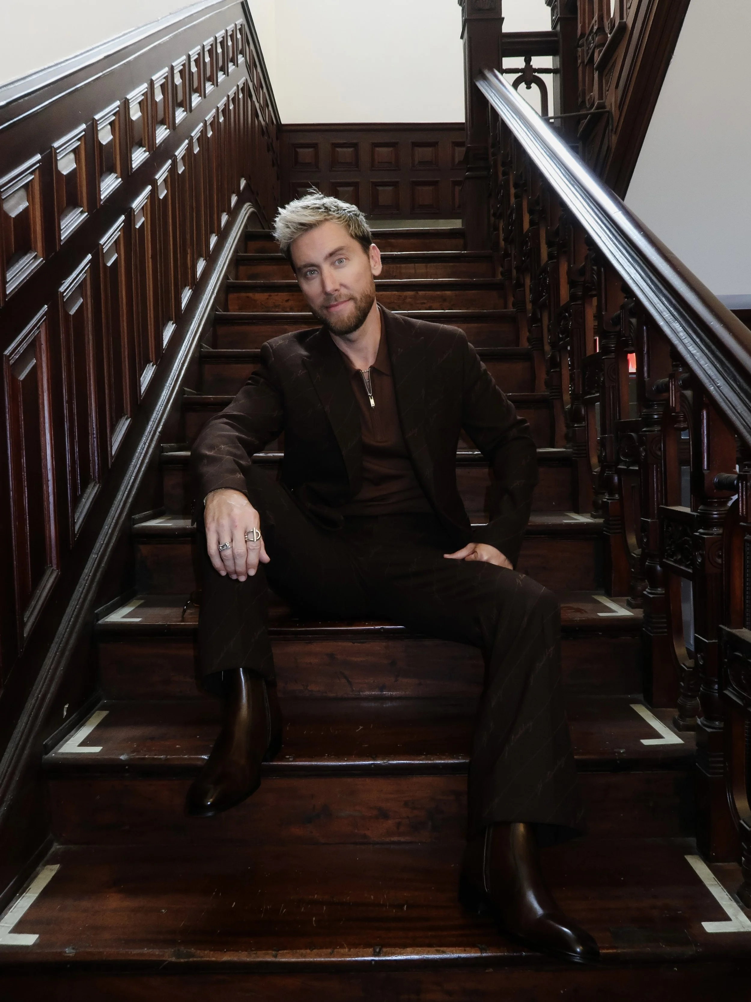 Lance Bass - NYC Press 