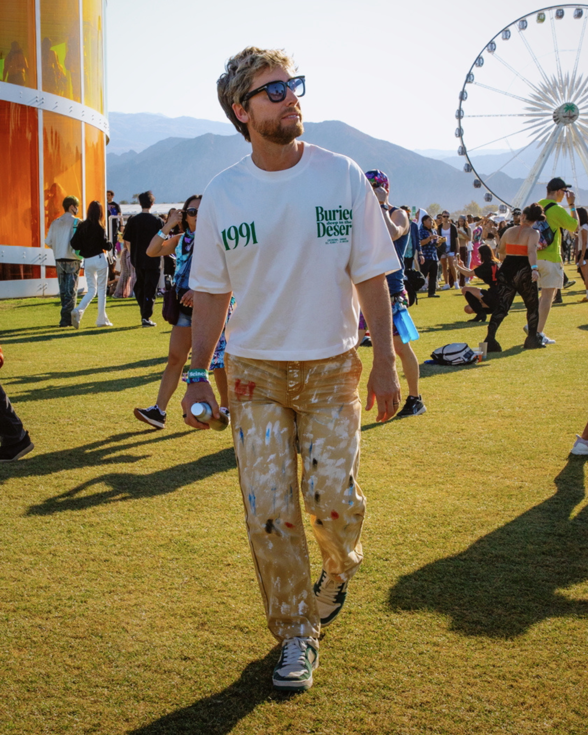 Lance Bass - Coachella Music Festival 