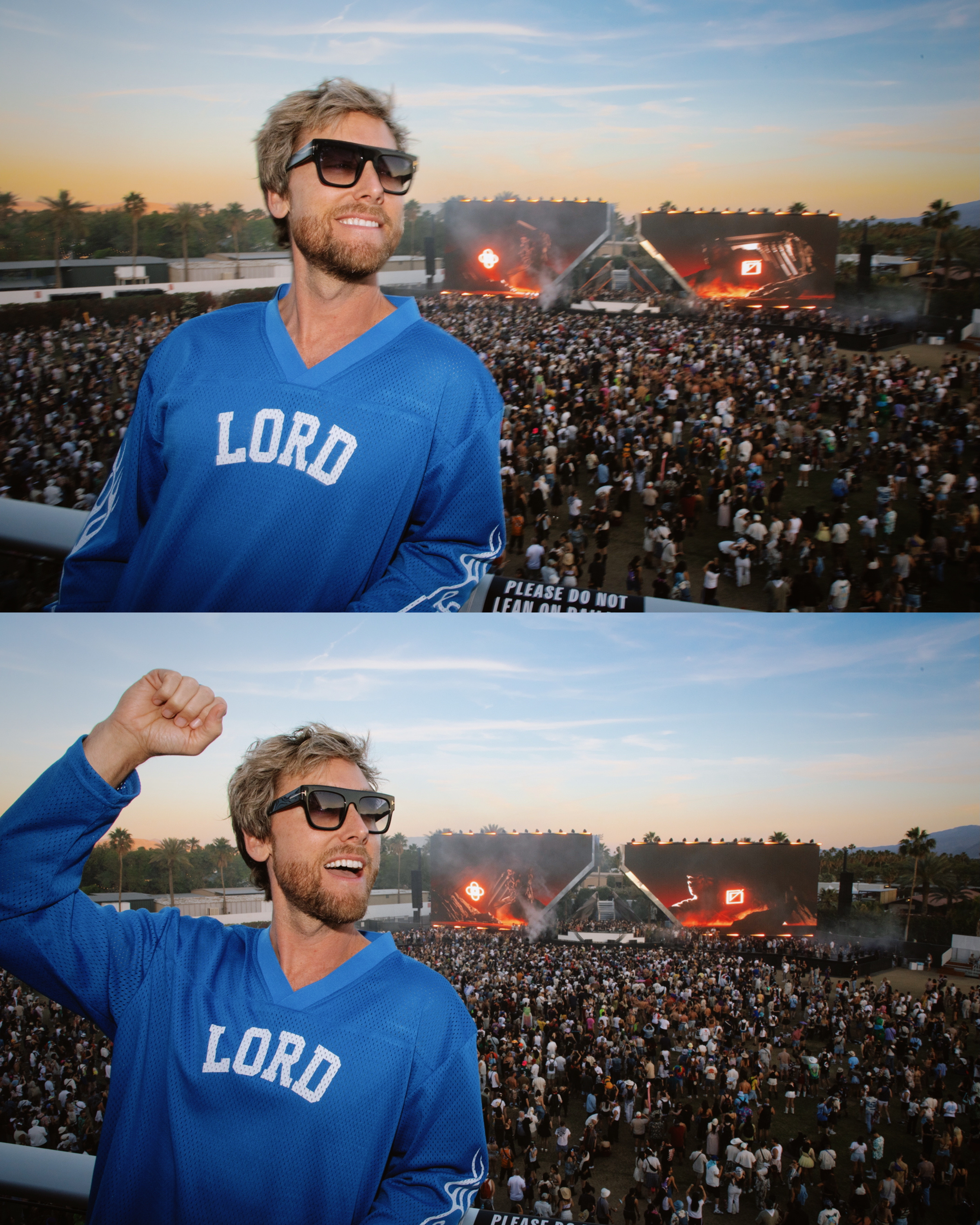 Lance Bass - Coachella Music Festival 