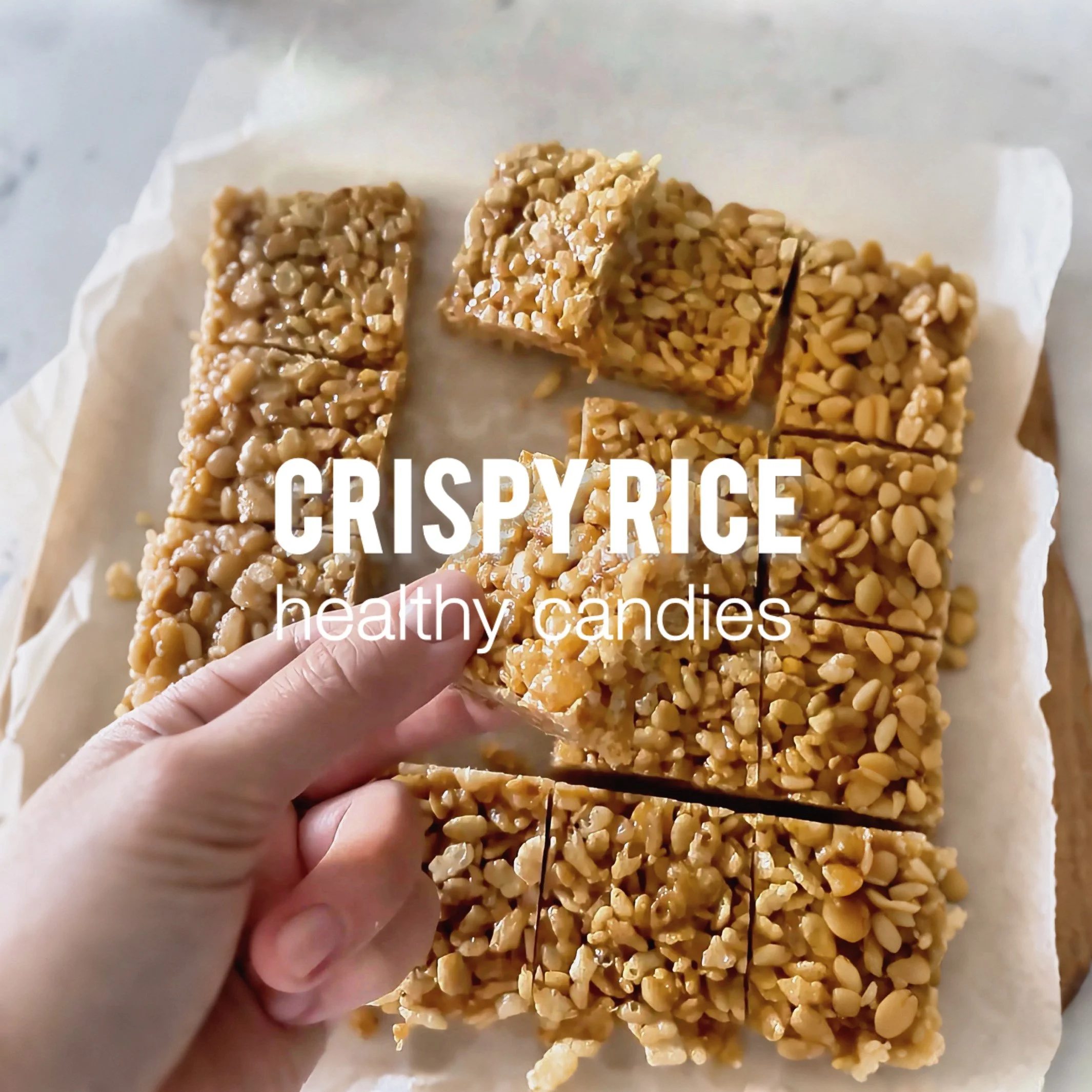 Homemade Crispy Rice Bars — A Healthier Sweet Treat