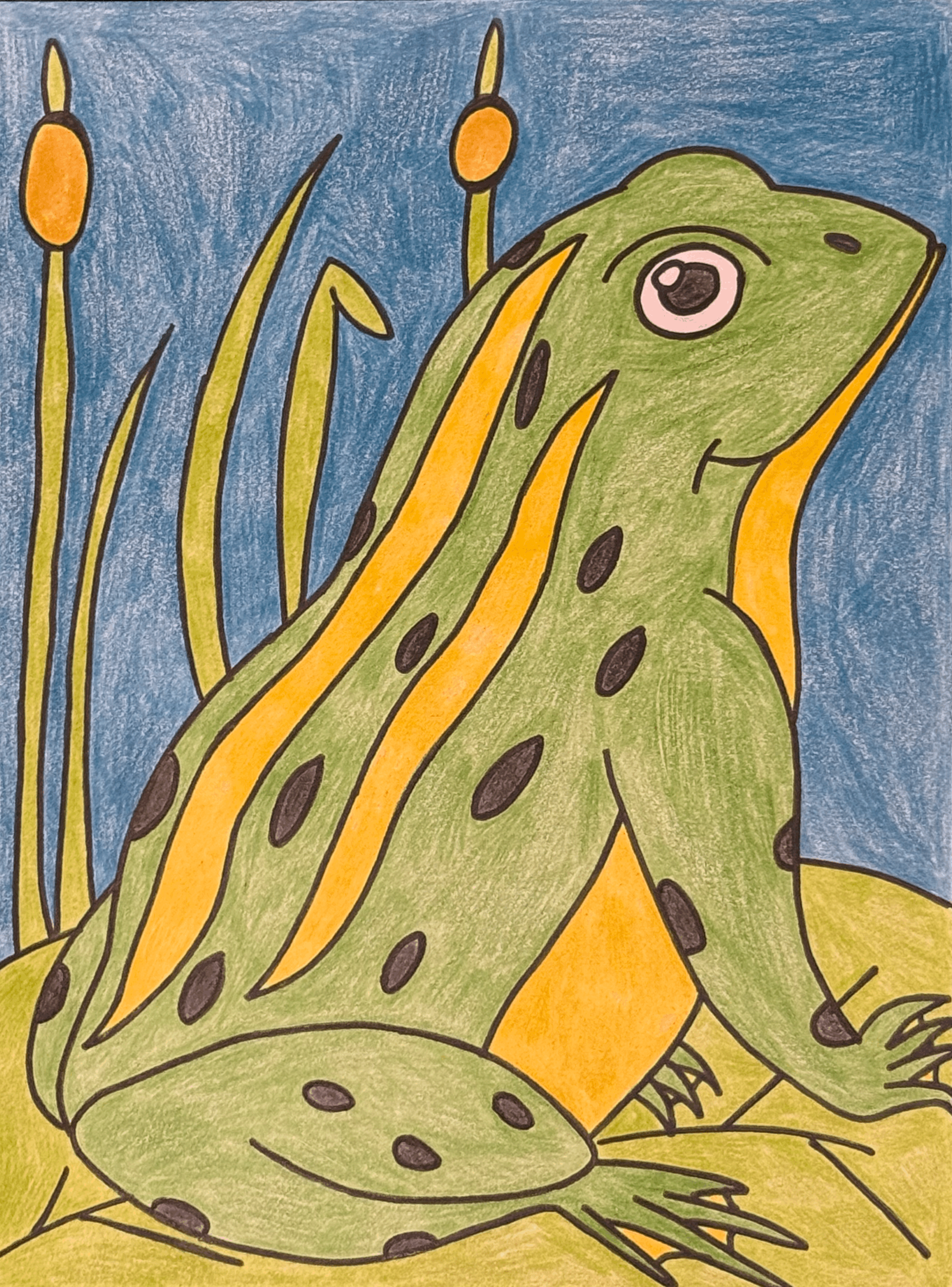 Frog My Jump (8x10 Print)