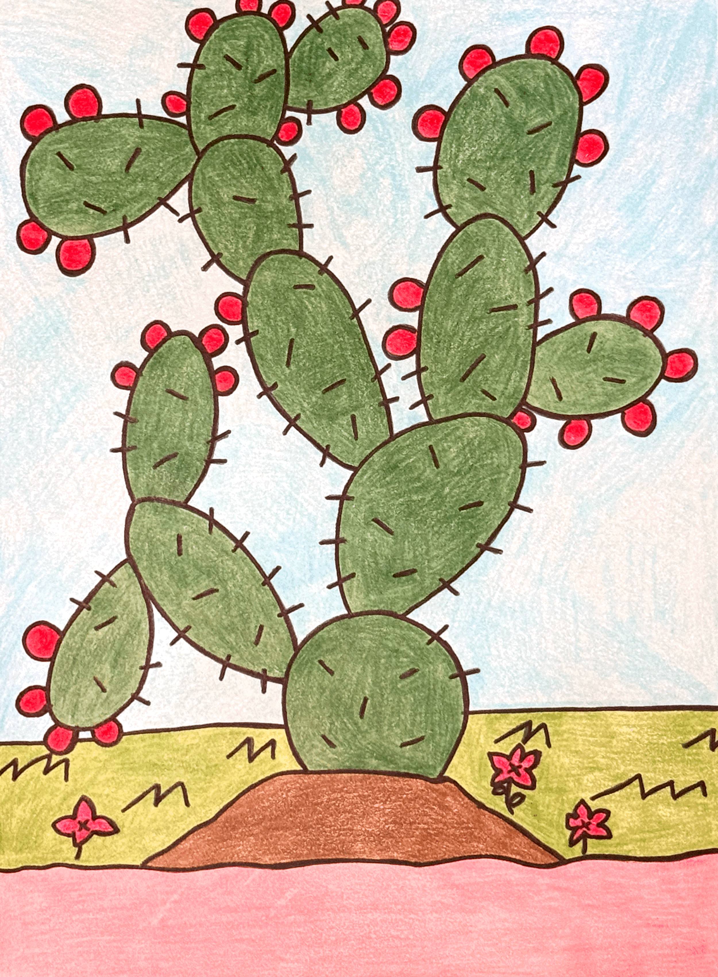 Cactus For Your Heart (8x10 Print)