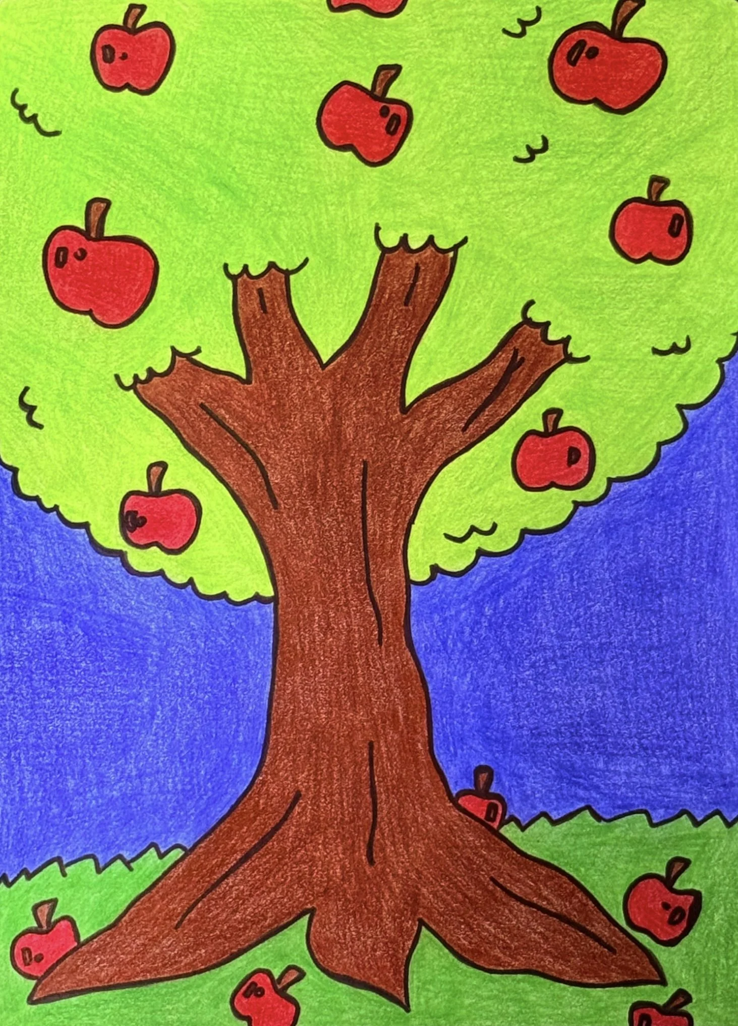 Apple Of My Eye (8x10 Print)