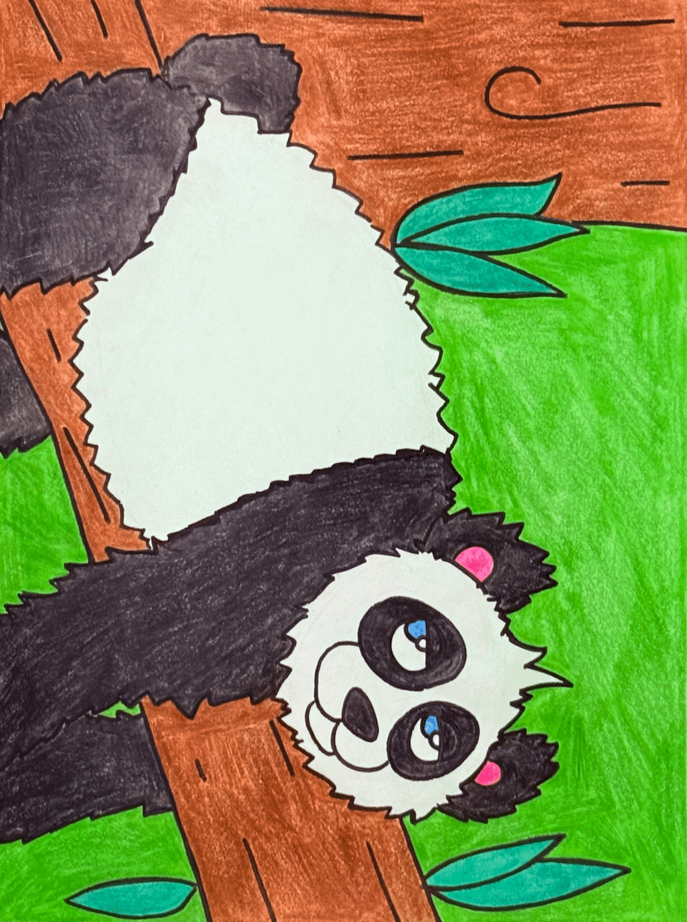 Panda Panda Panda (8x10 Print)