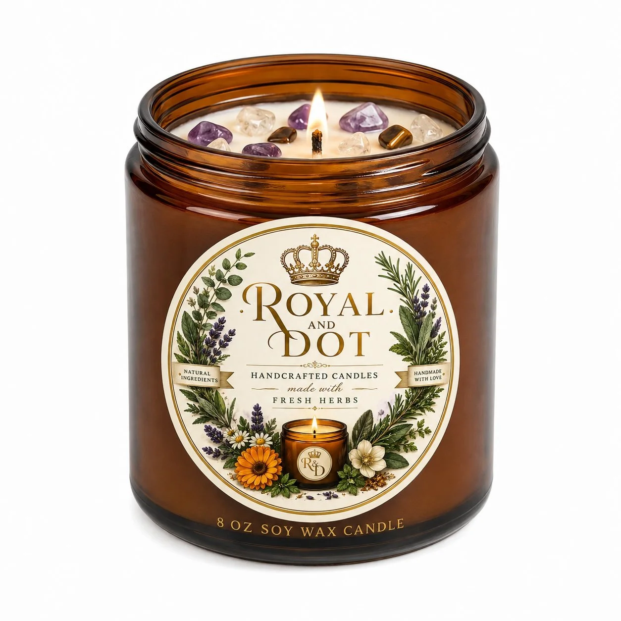 Sacred Balance Candle plus Mystery Candle