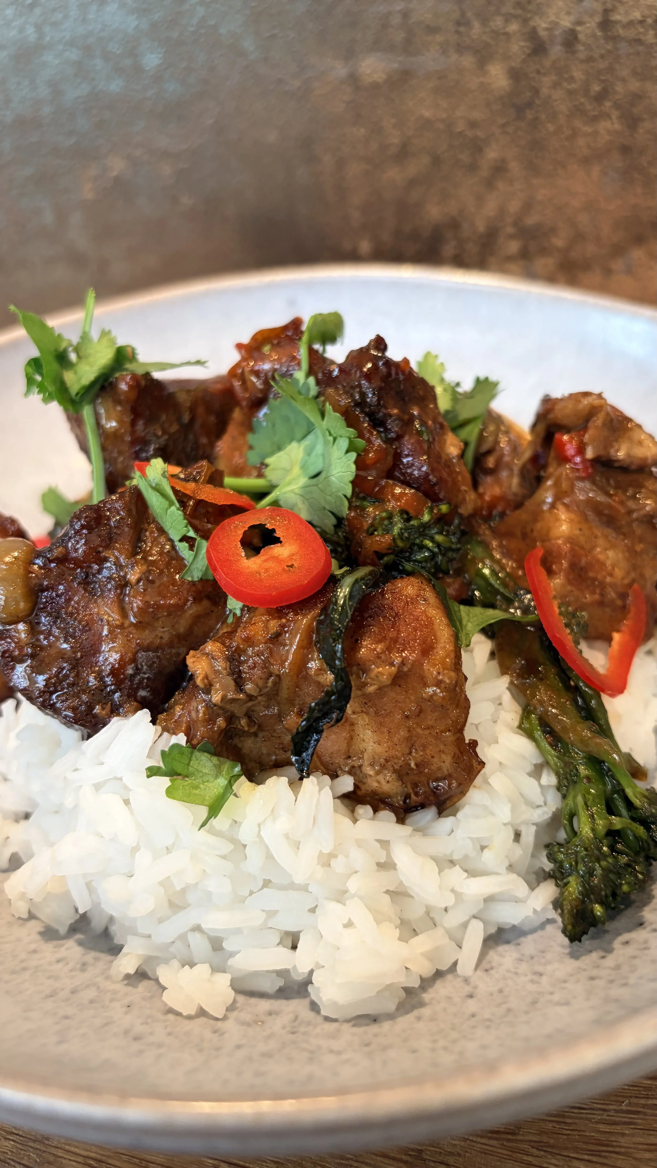 CHINESE STYLE PORK AND BROCCOLI 