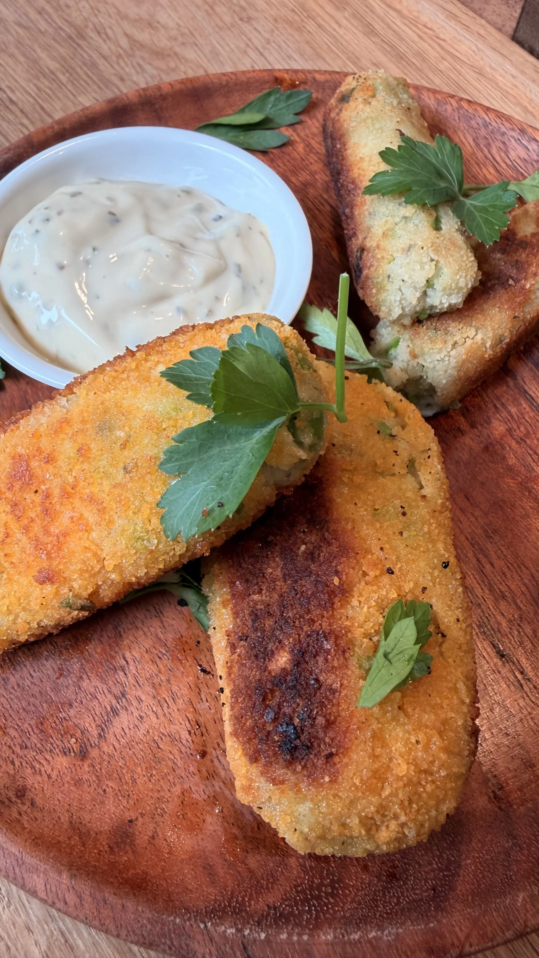 PEA AND HAKE STICKS 