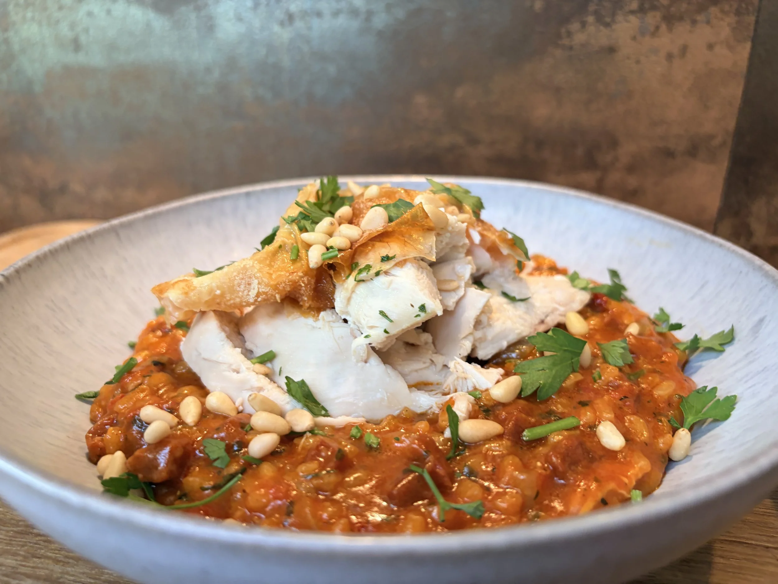 CHICKEN AND CHORIZO RISOTTO