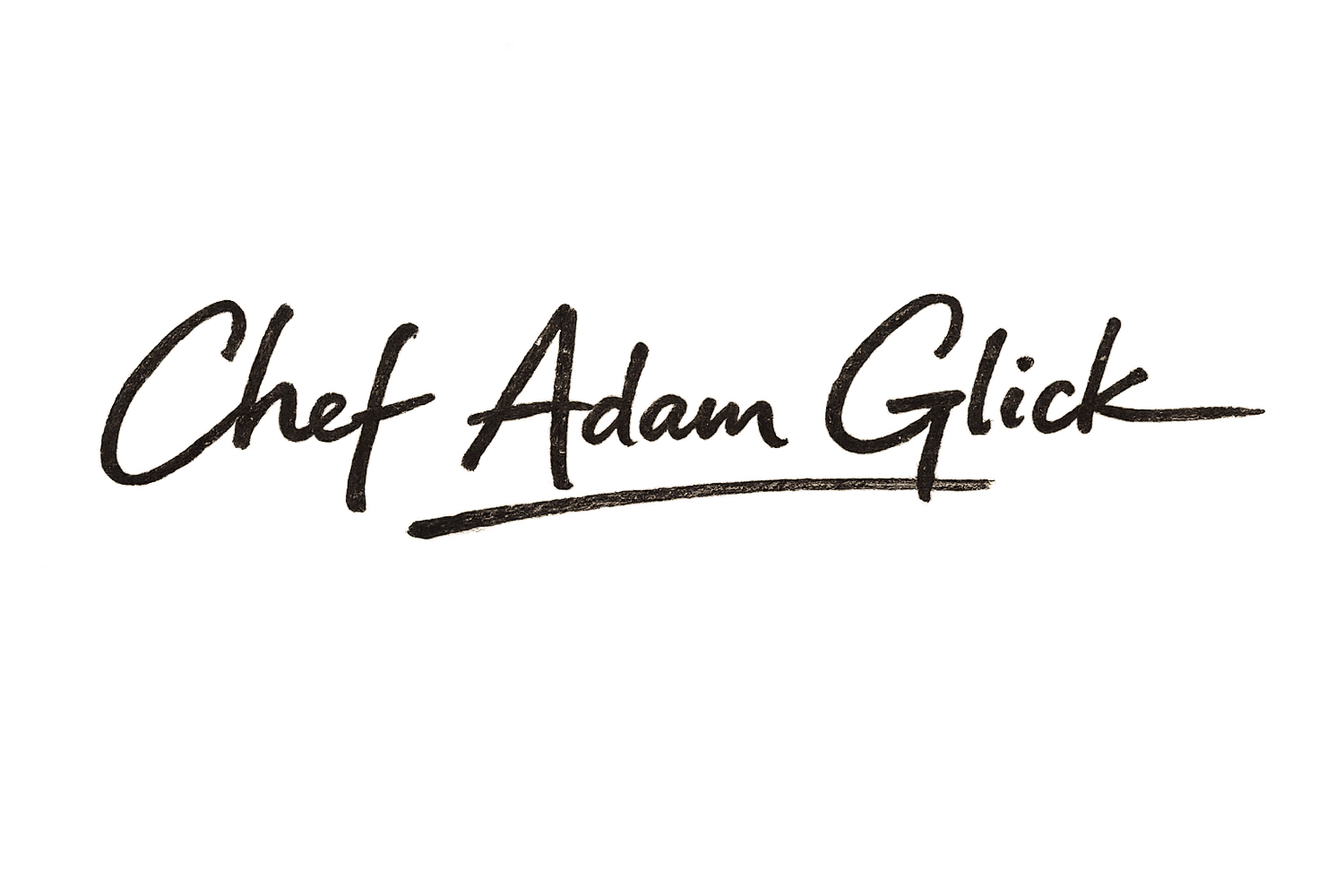 Chef Adam Glick