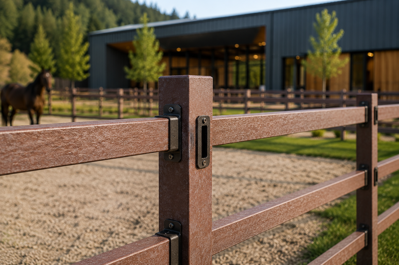 Square Post 3.54x3.54 in and 2.75x2.75 in