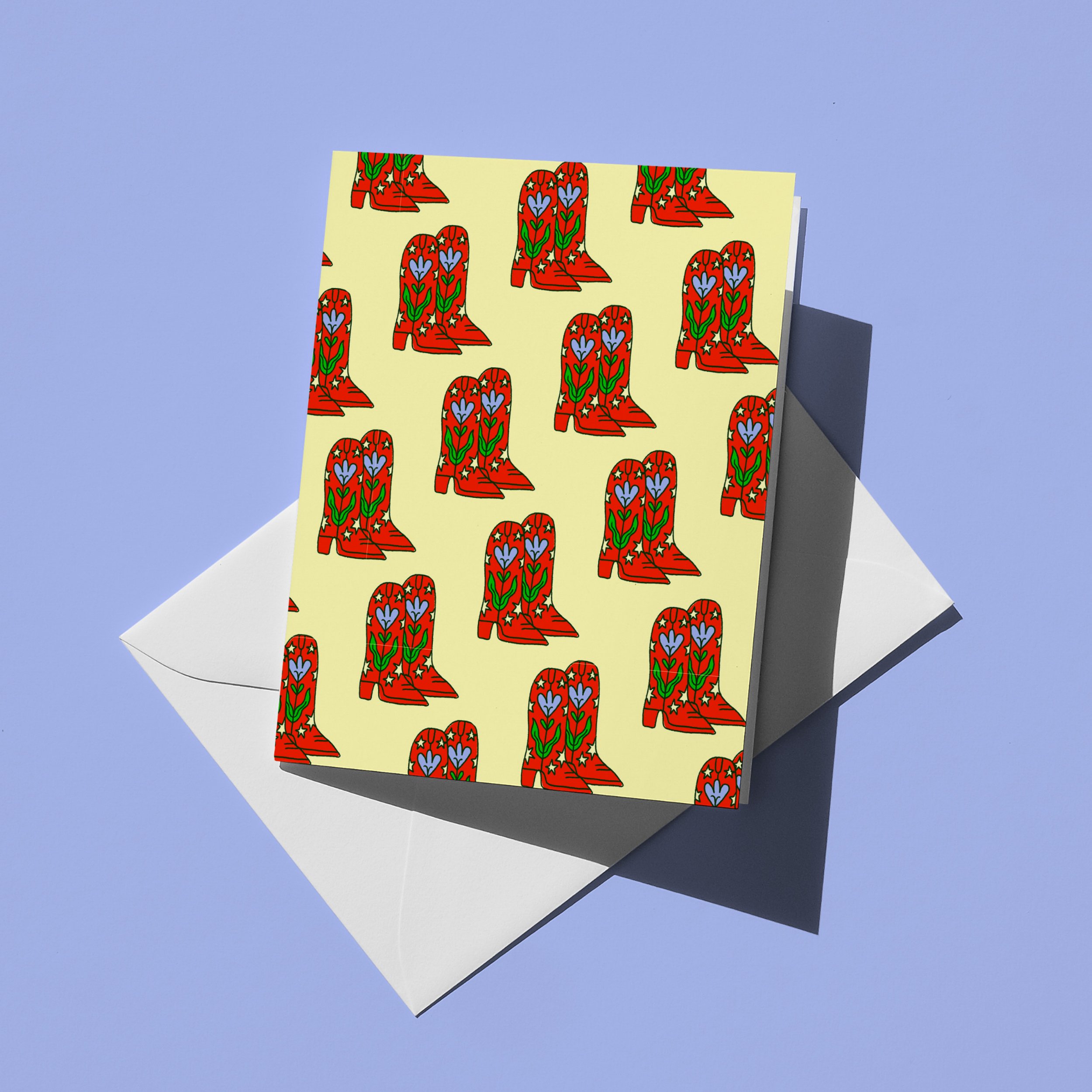 Cowboy boots | Birthday Card