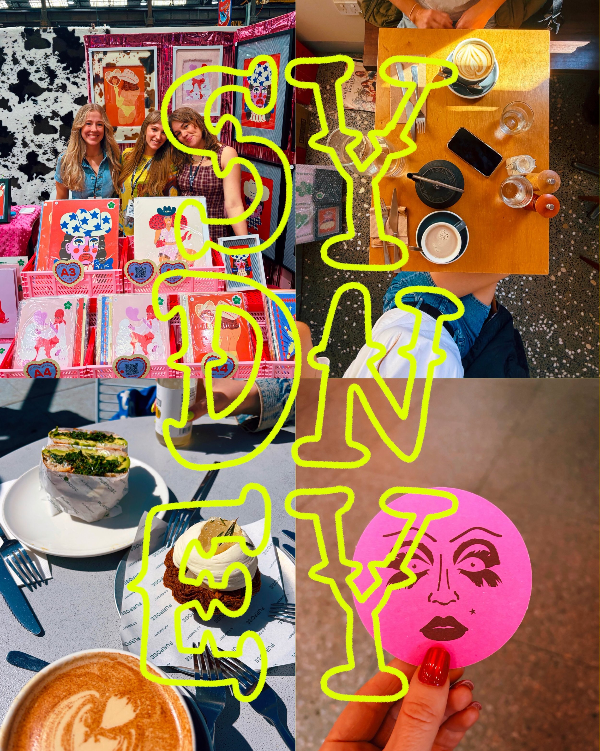 POSTCARDS FROM SYDNEY! 💌 This was my very first @bigdesignmarket in Sydney and safe to say we had the BEST TIME! 🫶🏻 Thank you so so much to all the gorgeous people we met over the weekend, it was so nice to meet and talk to you all!!!! Sydney you 